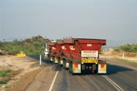 Roadtrain bei Mt. Isa