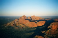 Olgas Rundflug bei Sonnenaufgang