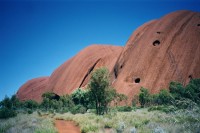 Wanderung um den Ayers Rock