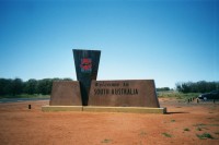 Grenze nach South Australia