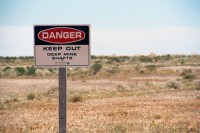 Minenschächte bei Coober Pedy